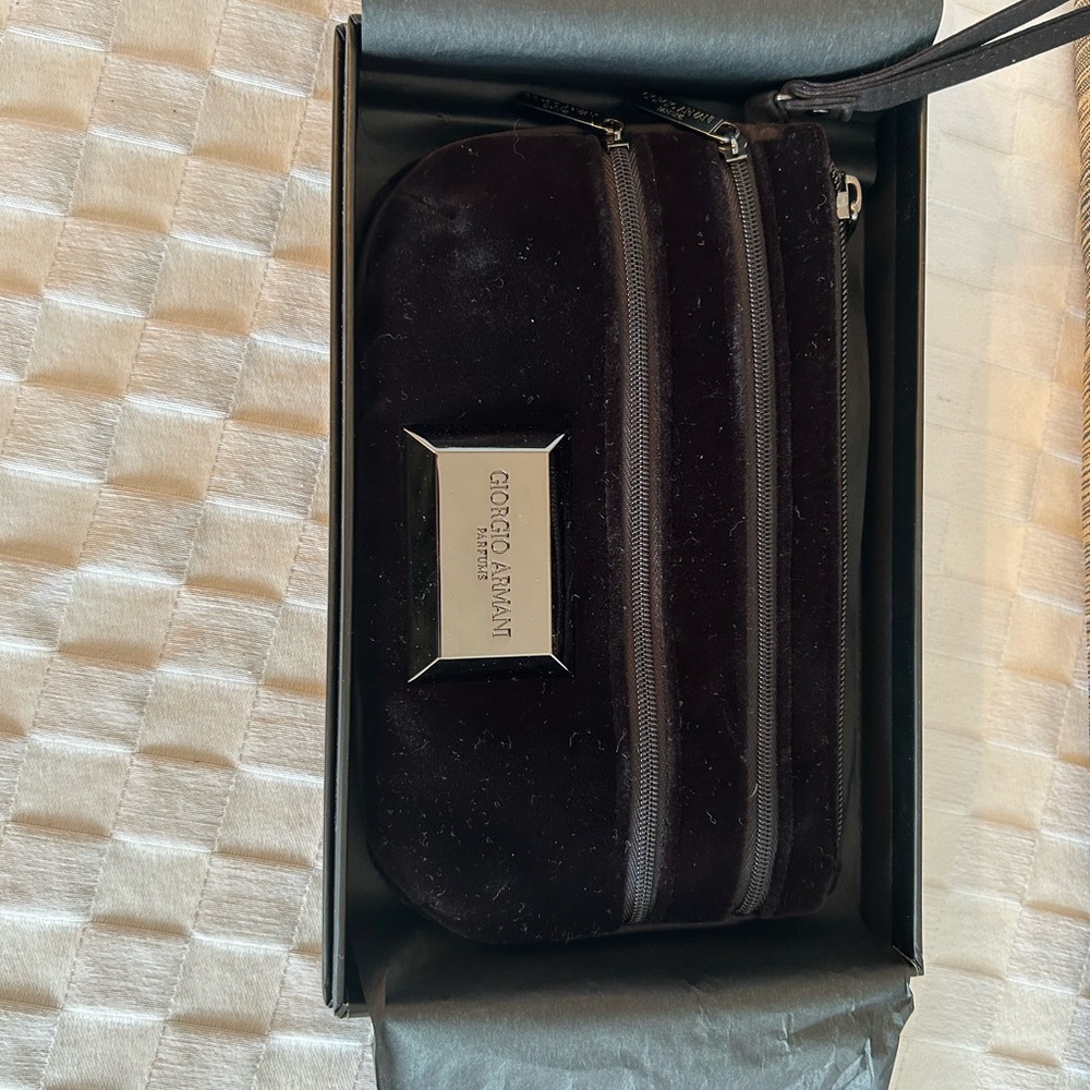 Giorgio Armani Black Clutch